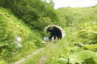 Один из туннелей от `Перевала` к Южно-Сахалинску
